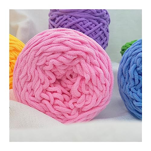 165g Small Ice Stripe Yarn Coarse Wool Yarn Ball Crochet Knitting Material Wrapped (Color : 05green)