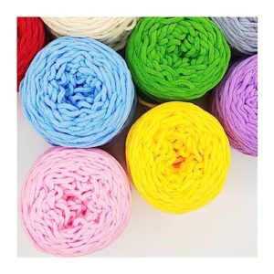 165g Small Ice Stripe Yarn Coarse Wool Yarn Ball Crochet Knitting Material Wrapped (Color : 05green)