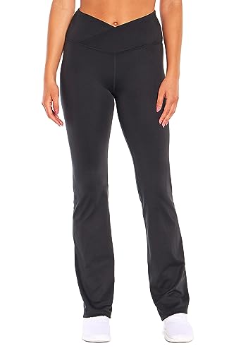 Balance Collection Womens Standard Bailey High Rise Bootcut Pant, Black