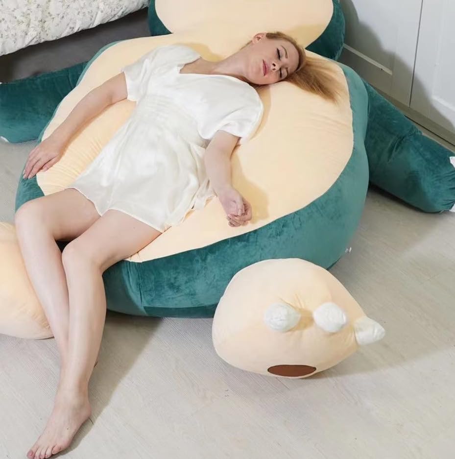 TiNGiLL Giant Bean Bag Chair Cover Large Size 150/200CM Unstuffed Animal Plush Toy Cover Only for Kids Girlfriend Birthday Gifts (Normal, 150cm/59inch)