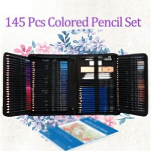 Sweden MAOFNNG 145 Pieces Of Colorful Set Of Drawing Art Pencils Suitable for Artists Suitable for Coloring