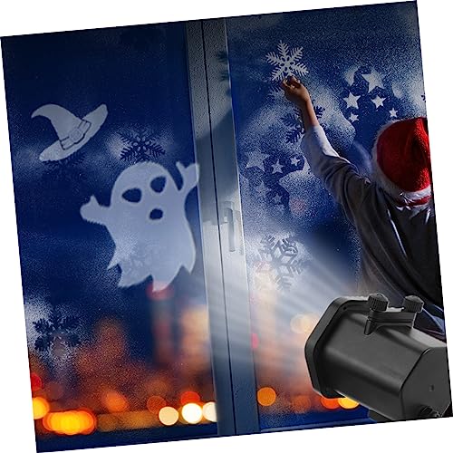 DOITOOL 1 Set Christmas Halloween Projector Lights Christmas Window Projector Christmas Lights Outdoor Projector Projection Lamp Animation Projection Lamp Portable Outdoor Projection Lamp