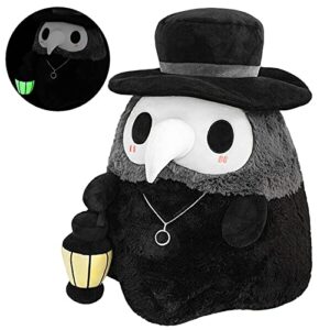 smgoyezd Plague Plush Toy - Luminous Stuffed Doll Toy Soft Plushie Figure Gift (Black)