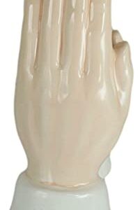 "Home Décor Accents" Inspirational Religious Themed Praying Hands Ceramic Salt Pepper Shakers Set - Home Accents 33-kl1-9860