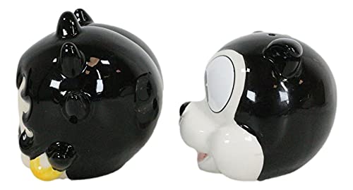 "Home Décor Accents" Comical And Collectible Ceramic Salt And Pepper Shakers Set - Home Accents 33-kl1-8752