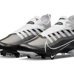 Nike Mens Vapor Edge Elite 360 Flyknit Football Cleats Ao8276 (Black/White-Dark Smoke Grey, us_Footwear_Size_System, Adult, Men, Numeric, Medium, Numeric_10)