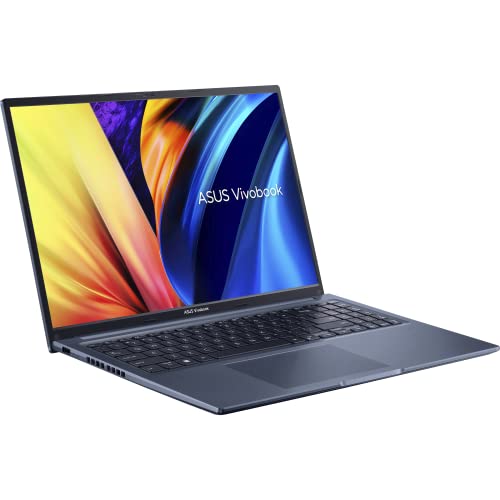 ASUS Newest M1603QA VivoBook Thin and Light Laptop 16" WUXGA 1920x1200 8-Core AMD Ryzen 7 5800HS Radeon Graphics 16GB DDR4 512GB NVMe SSD USB-C HDMI Wi-Fi 6 Windows 11 Pro w/RATZK 32GB USB