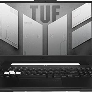 ASUS 2023 TUF Dash 15.6" 144 Hz FHD Gaming Laptop 10-Core Intel i7-12650H 32GB DDR4 1TB NVMe SSD NVIDIA GeForce RTX3070 8GB GDDR6 WiFi AX HDMI RJ45 Thunderbolt4 Backlit KB Windows 10 Home w/RE USB