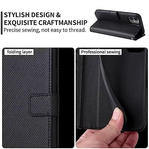 Phone Case for Infinix Note 10, Leather Wallet Case for Infinix Note 10 Non-Slip PU Leather Cover, Flip Folio Book Phone Cover for Infinix Note 10 Case