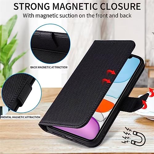 Phone Case for Infinix Note 10, Leather Wallet Case for Infinix Note 10 Non-Slip PU Leather Cover, Flip Folio Book Phone Cover for Infinix Note 10 Case