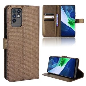 Phone Case for Infinix Note 10, Leather Wallet Case for Infinix Note 10 Non-Slip PU Leather Cover, Flip Folio Book Phone Cover for Infinix Note 10 Case