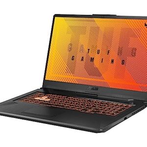 ASUS TUF Gaming A17 Gaming & Entertainment Laptop (AMD Ryzen 5 4600H 6-Core, 16GB RAM, 512GB PCIe SSD, GeForce GTX 1650, 17.3" 144Hz Full HD (1920x1080), WiFi, Win 11 Home) with Dockztorm Hub