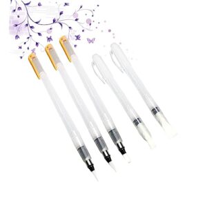 Drawing Water Coloring Brush 6pcs Paint Brush Suit Pencil Set Kits for Brush Pen Set Water Soluble Colored Pencils Water Coloring Brush Pen Water Brush Pen Watercolor Pen