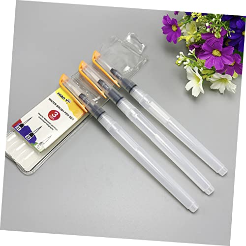 Drawing Water Coloring Brush 6pcs Paint Brush Suit Pencil Set Kits for Brush Pen Set Water Soluble Colored Pencils Water Coloring Brush Pen Water Brush Pen Watercolor Pen