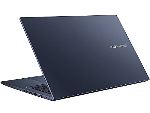 ASUS Vivobook 17X Business Laptop 17.3" FHD IPS Display (AMD Ryzen 7 5800H 8-Core 3.20GHz, 8GB RAM, 512GB SSD, AMD Radeon, Fingerprint, WiFi 6, BT 5.2, Webcam, Win 11 Home) w/Dockztorm Dock