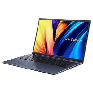 ASUS Vivobook 17X Business Laptop 17.3" FHD IPS Display (AMD Ryzen 7 5800H 8-Core 3.20GHz, 8GB RAM, 512GB SSD, AMD Radeon, Fingerprint, WiFi 6, BT 5.2, Webcam, Win 11 Home) w/Dockztorm Dock