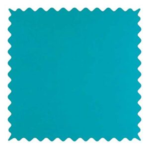 sheetworld 100% cotton woven fabric by the yard - 44" wide - medium weight - diy quilting, sewing, crafts, binding, backing, lining, and more - teal