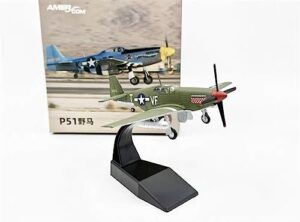 north american p-51 mustang 1/72 diecast aircraft model