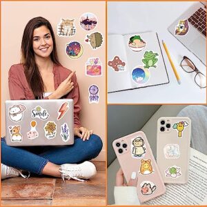 600 PCS Stickers Pack, Cute Colorful Waterproof Stickers, Vinyl Art Stickers.Stickers for Water Bottles, Skateboards and Notebooks, Laptop Stickers for Teens Girls Kids Adults