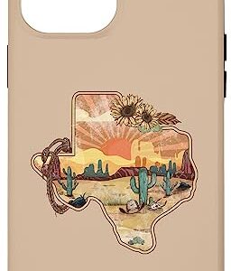 iPhone 14 Pro Max Texas Western State Home Cowboy Desert Rodeo Lasso Cactus Case