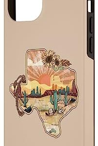 iPhone 14 Pro Max Texas Western State Home Cowboy Desert Rodeo Lasso Cactus Case