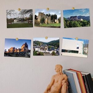 Dear Mapper Luxembourg Vintage Landscape Postcards Pack 20pc/Set Postcards from Around the World Greeting Cards for Business World Travel Postcard for Mailing Decor Gift