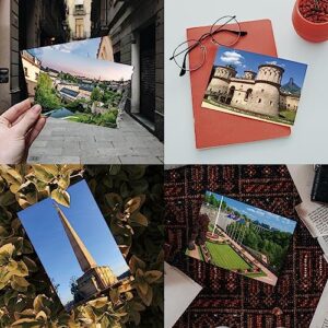 Dear Mapper Luxembourg Vintage Landscape Postcards Pack 20pc/Set Postcards from Around the World Greeting Cards for Business World Travel Postcard for Mailing Decor Gift