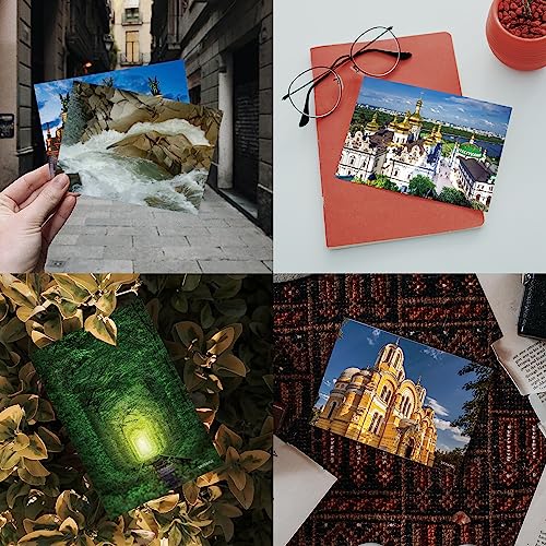 Dear Mapper Ukraine Vintage Landscape Postcards Pack 20pc/Set Postcards from Around the World Greeting Cards for Business World Travel Postcard for Mailing Decor Gift