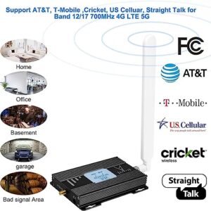 AT&T Cell Phone Signal Booster AT&T Signal Booster T Mobile ATT Cell Signal Booster AT&T Booster 5G 4G LTE Band 12/17 AT&T Cell Phone Booster ATT Cell Booster AT&T Cellular Booster home ATT Extender