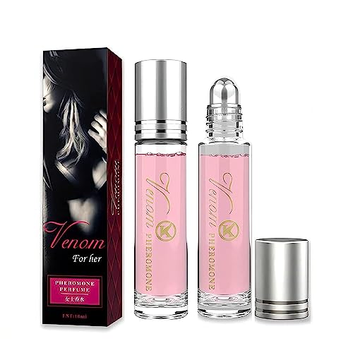 2Pcs Phero Perfume, Lunex Phero Perfume, Phero Perfume for Women, Ferromont Perfume for Women, Roll On Perfume Phero Oil, Portable Perfume Long Lasting Female （A）