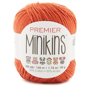 premier minikins yarn-pumpkin