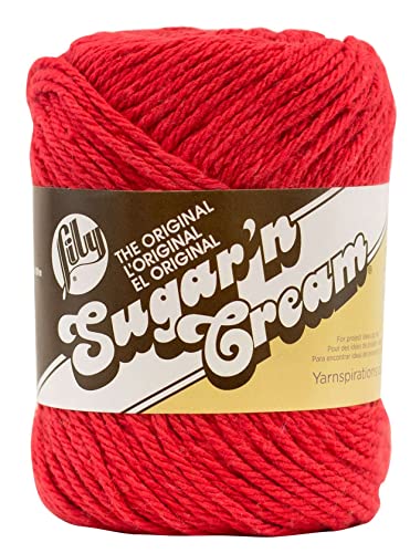 Lily Sugar 'n Cream Yarn - 100% Cotton - Assortment (Holiday 1)