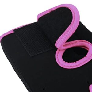 Fortune Favors The Swole Exercise Gloves for Weighlifting, Training, Cycling, at Home or The Gym. (Black, Small)