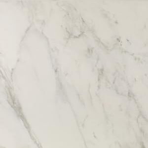 BMT 24in. x 24in. White Porcelain Tile, Matte Finish Floor and Wall Porcelain Tile, White Porcelain Tile with Grey Veins