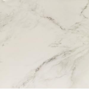 BMT 24in. x 24in. White Porcelain Tile, Matte Finish Floor and Wall Porcelain Tile, White Porcelain Tile with Grey Veins