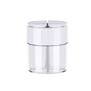 gshllo 4 in 1 clear salt pepper shaker empty plastic spice jars refillable seasoning storage container kitchen cooking shaker container with lid for home restaurant