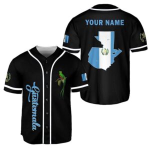 parvii personalized guatemala baseball jersey custom guatemala jersey for men women guatemalan pride jersey guatemala shirt (style 9)