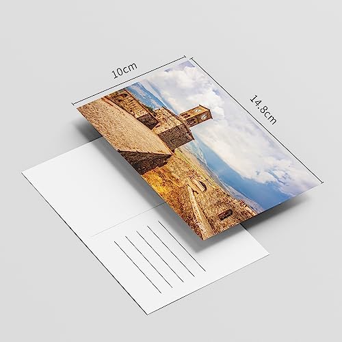 Dear Mapper Albania Vintage Landscape Postcards Pack 20pc/Set Postcards From Around The World Greeting Cards for Business World Travel Postcard for Mailing Decor Gift