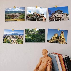 Dear Mapper Bulgaria Vintage Landscape Postcards Pack 20pc/Set Postcards From Around The World Greeting Cards for Business World Travel Postcard for Mailing Decor Gift