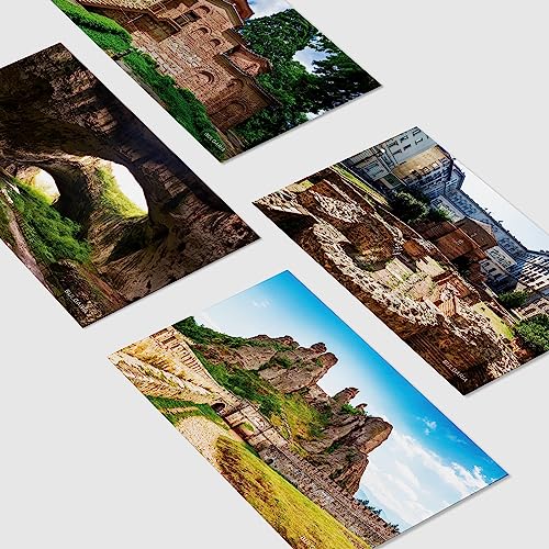 Dear Mapper Bulgaria Vintage Landscape Postcards Pack 20pc/Set Postcards From Around The World Greeting Cards for Business World Travel Postcard for Mailing Decor Gift