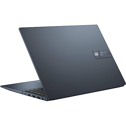 ASUS Vivobook Pro 16 Laptop, Intel 10-Core i7-12650H, 16" FHD+ IPS Display, NVIDIA GeForce RTX 3050 Ti, 32GB DDR4 1TB SSD, Backlit Keyboard, Fingerprint, Thunderbolt 4, RJ-45, Wi-Fi 6E, Win10 Pro