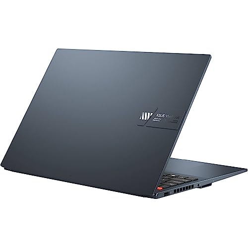 ASUS Vivobook Pro 16 Laptop, Intel 10-Core i7-12650H, 16" FHD+ IPS Display, NVIDIA GeForce RTX 3050 Ti, 32GB DDR4 1TB SSD, Backlit Keyboard, Fingerprint, Thunderbolt 4, RJ-45, Wi-Fi 6E, Win10 Pro