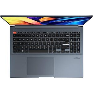 ASUS Vivobook Pro 16 Laptop, Intel 10-Core i7-12650H, 16" FHD+ IPS Display, NVIDIA GeForce RTX 3050 Ti, 32GB DDR4 1TB SSD, Backlit Keyboard, Fingerprint, Thunderbolt 4, RJ-45, Wi-Fi 6E, Win10 Pro