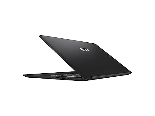 MSI Modern 14" FHD Laptop | Intel Core i5-1155G7 Processor | 16GB RAM | 512GB SSD | Intel Iris Xe Graphics | Backlit Keyboard | Windows 11 Home | Black | Bundle with USB 3.0 Hub