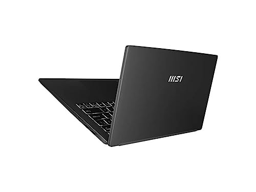 MSI Modern 14" FHD Laptop | Intel Core i5-1155G7 Processor | 16GB RAM | 512GB SSD | Intel Iris Xe Graphics | Backlit Keyboard | Windows 11 Home | Black | Bundle with USB 3.0 Hub