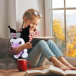 Montessori&USA Cute Anime Plush Figure Toy,Plush Dolls, Cartoon Soft Stuffed Animals,Girl Birthday Gift for Kids Children Fans（Mom and Baby）