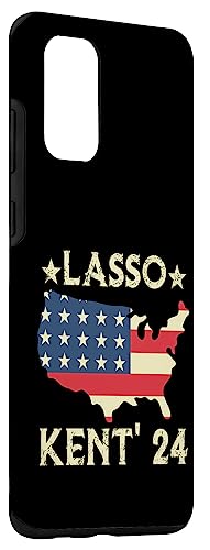 Galaxy S20+ Funny Lasso Kent' 24 USA Flag Sports 4th of July Election Case