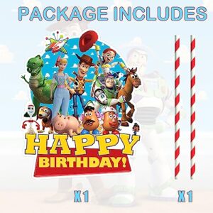 1 Toy Story Cake Topper for Children Boy Birthday Party Cake Decorations