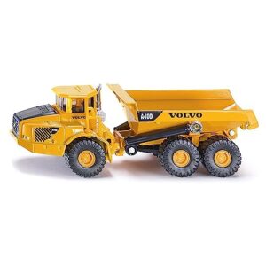 a40d dump truck yellow 1/87 (ho) diecast model by siku sk1877