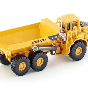 A40D Dump Truck Yellow 1/87 (HO) Diecast Model by Siku SK1877